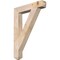Ekena Millwork Traditional Craftsman Smooth Bracket, Douglas Fir, 3 1/2"W x 22"D x 30"H BKT04X22X30TRA04SDF - alternate 1